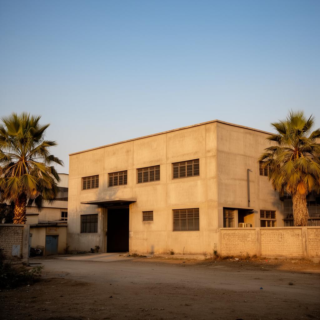 Sana Paper plant exterior in Hayatabad, Peshawar
