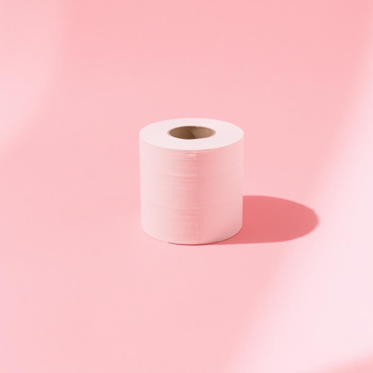 Pink Toilet Rolls